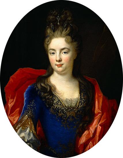Nicolas de Largilliere Portrait of the Princess of Soubise, daughter of Madame de Ventadour oil painting picture